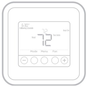 T4 Pro Thermostat Drawn Diagram