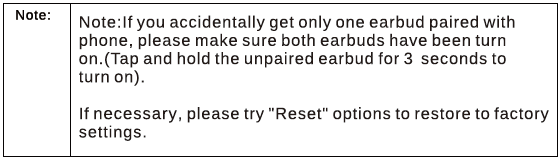 Warning if one ear bud connects only