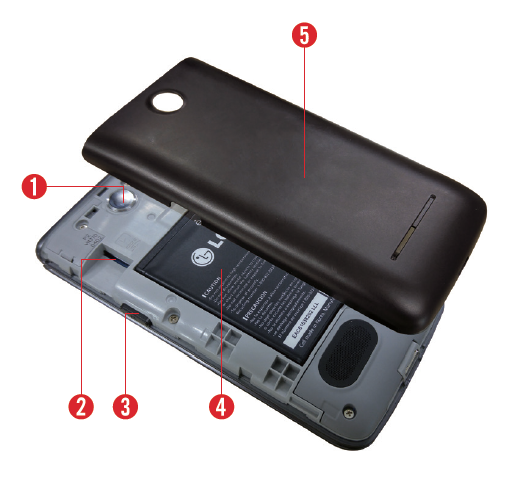 Case removed with numbers diagram