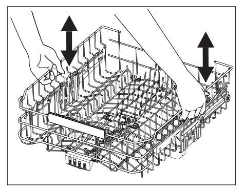 Adjusting the loading rack