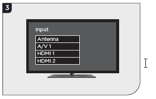 Selecting input