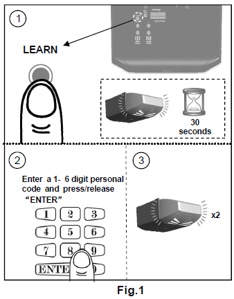 Adding a personal code instructions