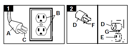 Plug adapter diagram
