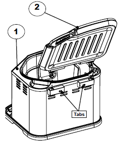 To remove the lid of the Butterball Electric Turkey Fryer