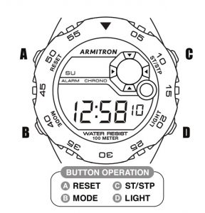 Armitron Watch IW-YP12585-2 User Manual Image