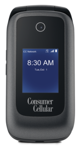 Consumer Cellular Link 3 Flip Phone Manual Image
