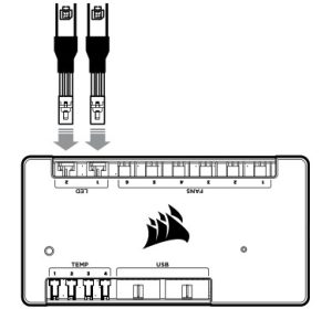 Corsair Commander Pro Lighting & Fan Controller Manual Image