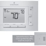 Emerson Heat Pump Thermostat 1F83H-21PR Manual Image