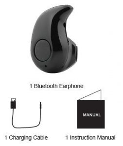 Bluetooth Mini Earbuds S530 Manual Image