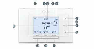 Emerson Sensi Smart Thermostat 1F87U-42WF Manual Image