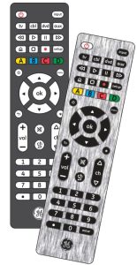 GE Universal Remote Control for Samsung 33709 Manual Image