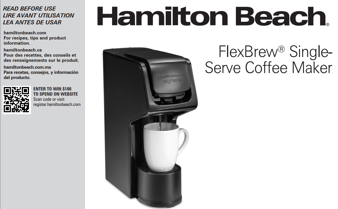 Trying Out Yet Another Hamilton Beach Flexbrew…(This Time the 49979)