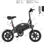 JETSON Bolt Pro Electric Folding Bike User Guide Image