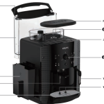 KRUPS Espresseria Coffee Machine EA81 Manual Image