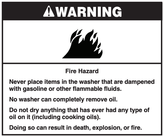 Fire warning