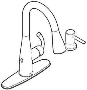 Moen Motionsense Hands-Free Faucet Guide Image