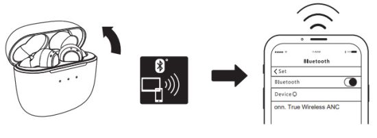 Connecting to the smart device using Bluetooth