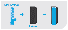 Adhesive strip example