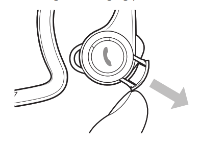 Charge door hinge open