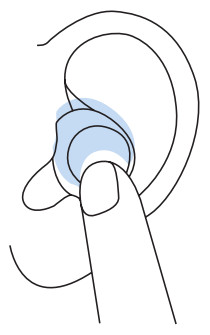 Left earbud diagram