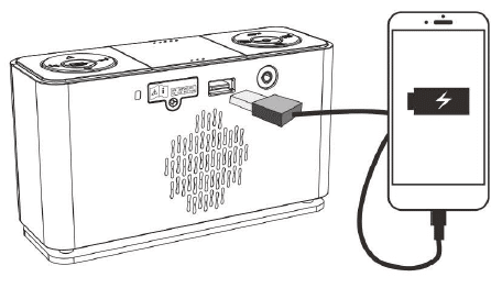 Charging with USB