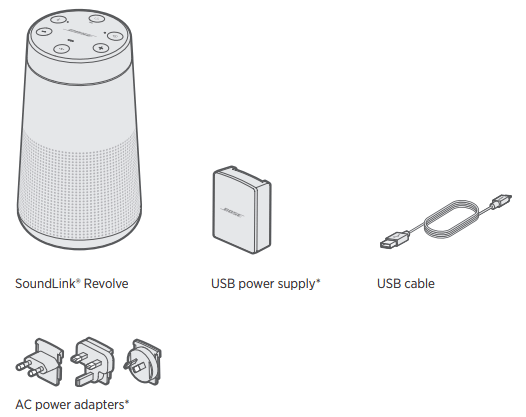 tiggeri børn Konsultation Bose Revolve SoundLink Manual » ItsManual