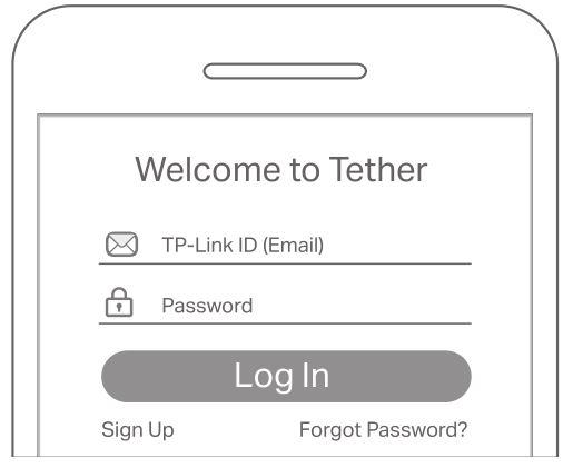 Tether sign in