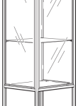 IKEA RUDSTA Glass Door Cabinet manual Thumb