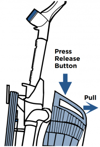 Release button