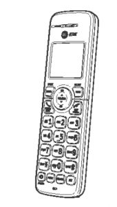 AT&T DECT 6 Cordless Telephone Manual Image