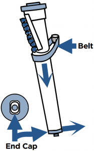 Replacing the roller