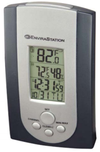 Homedics ENVIRASTATION Weather Station DWS-150 Manual Image