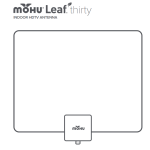 MohuLeaf thirty Indoor HDTV Antenna Manual Thumb