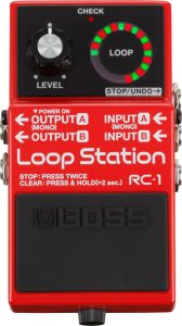 Boss Loop Station Pedal RC-1 Manual Image