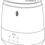 TAOTRONICS Hybrid Ultrasonic Humidifier manual Image