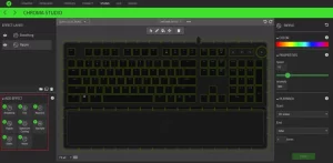 Adding lighting effects on Razer Synapse 3 manual Image