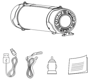 Boss Tube Portable Bluetooth Speaker Manual Image