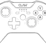 CLAW Shoot Bluetooth Controller for Mobile and PC Manual Thumb