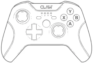 CLAW Shoot Bluetooth Controller for Mobile and PC Manual Image