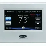 Carrier Infinity Touch Control Thermostat Manual Thumb