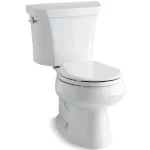 KOHLER Wellworth Class Five Dual Flush Toilet manual Image