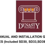 Dynasty SD Series Fireplaces SD30, SD33,SD39,SD45, S14W Manual Thumb