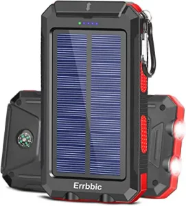 ERRBBIC S1008D Solar Charger 20000 mAh Manual Image