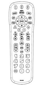 Universal Remote Easy Clicker UR3-SR3 Manual Image