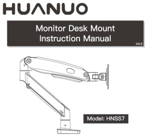 HUANUO Monitor Desk Mount Manual Image