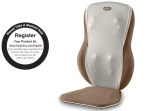 Homedics MCS-610H Triple Shiatsu Massage Cushion manual Image