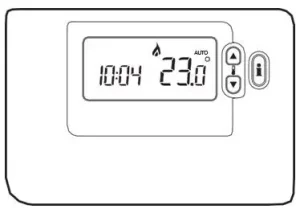 Honeywell Programmable Thermostat CM707 Manual Image