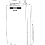 Honeywell Portable Air Conditioner MM14CHCSCS Manual Image