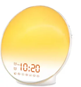 JALL Sunrise Alarm Clock Manual Image