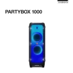 JBL HARMAN PartyBox 1000 Manual Thumb